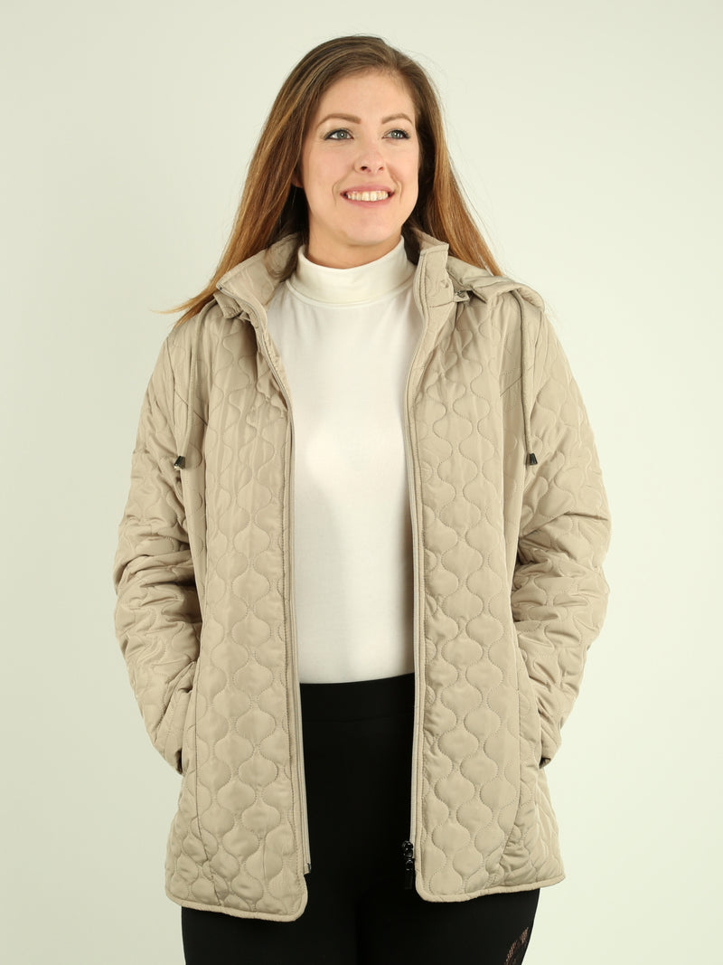 Hooded Quilted Jacket
